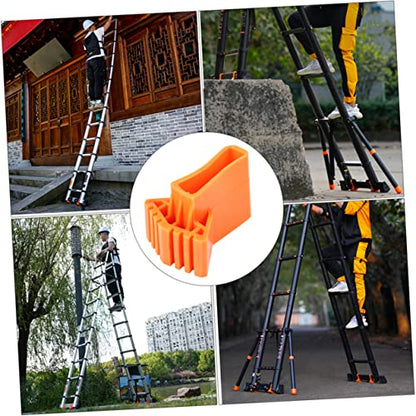 NUOBESTY 2pcs Non-Skid Ladder Feet Covers for Folding Ladder Krause Accessories Slip Mats