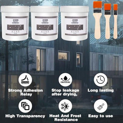 32 OZ (900g) Jaysuing Invisible Waterproof Agent, Waterproof Insulating Sealant, Transparent Waterproofs Coating, Waterproofs Anti-Leakage Agent - style: 32OZ