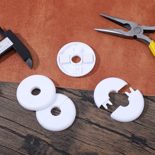 4Pcs Wall Grommets for Cables, Wall Cable Pass Through Accessories Cable Grommets Routing Kit for Ethernet Cables Wall Bushing Feed Through Organizing Protecting Cord
