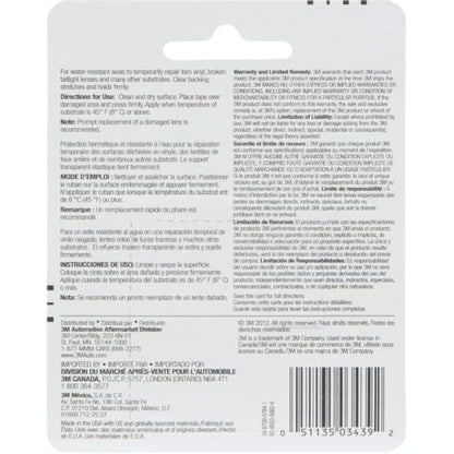 3M Clear Repair Tape, 03439, 1-1/2 in x 115 in, 2-Pack - size: 1.5 in X 115 in (2-pack), style: Clear