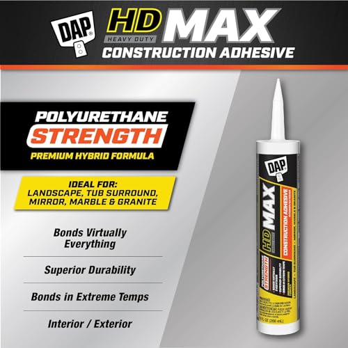 DAP INC 27511 Adhesive-Caulk, 9.0 Oz, White