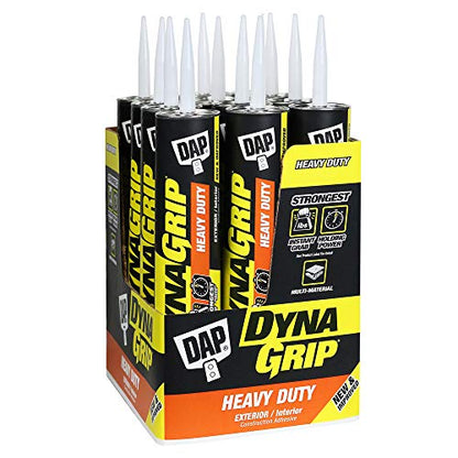 DAP Heavy Duty Construction Adhesive, Off-White, 28 oz (7079827510)