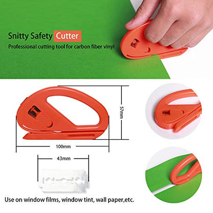Wallpaper Smoothing Tool Kit, Multi-Function 15 Pcs Smoother Tools Set for Contact Paper Peel and Stick Wallpaper Car Wrap Vinyl Window Tint Glass Film Wallpaper Glue Adhesive Brush Tray Roller Knife - color: Classic kit