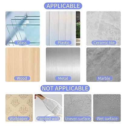 Adhesive Pads, 10PCS Double Sided Circular Mounting Tape, Waterproof, Heavy Duty, Removable, Clear, 2in (50mm), for Walls Hanging, Indoor Use - size: 10PCS 2inch