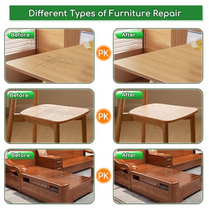 Wood Furniture Repair Kit, 24 Colors Wood Touch up Filler, Repair Scratch, Cracks, Stains, Discoloration for Wood Furniture - Comprehensive Series - color: Comprehensive Series