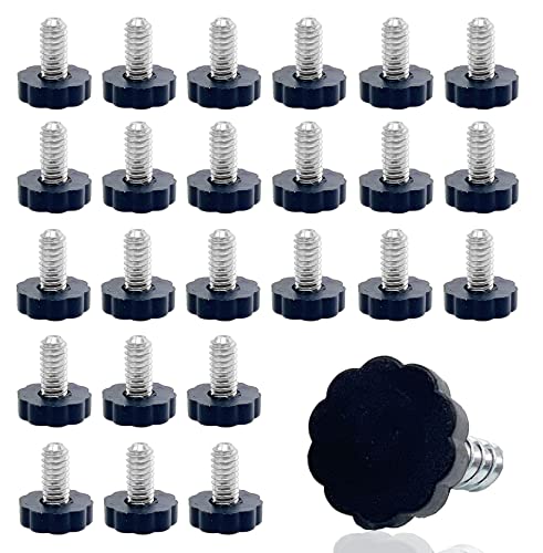 WAFJAMF 24 PCS 5/16‘’ UNC Thread Adjustable Furniture Levelers Screw in Threaded, Adjustable Levelers Feet Screw On Furniture Glide Leveling for Table, Chair, Furniture Legs (5/16‘’-18UNC Thread) - size: 5/16"-24PCS-No Inserts