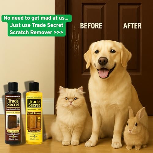 Trade Secret Scratch Concealer for Real Wood Furniture and Floor Cover Nicks and Scratches on Wood Surfaces, Hides Minor Defects (Light and Dark) - color: Light and Dark