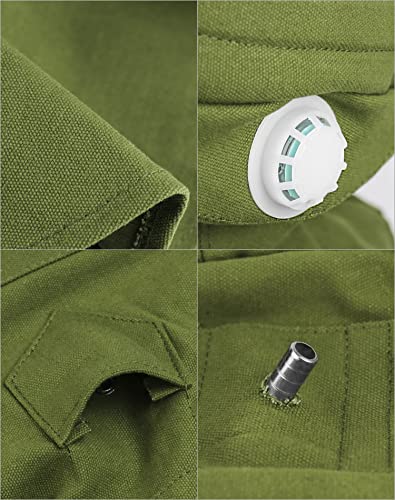 QWORK Sand Blasting Hood Cap, Shawl Cap Sandblasting Mask Anti Dust/Wind Sandblasting Tool Mask,Cut/Scratch/Heat Resistant Neck Protector, Green