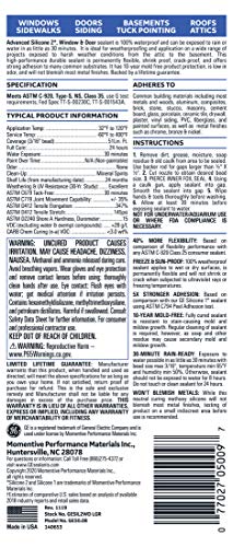 GE GE5008 Silicone 2+ Window and Door Caulk 10.1 oz Tube Light Grey