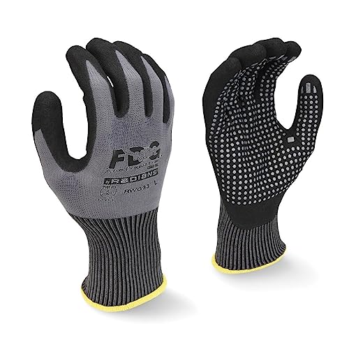 RWG33 FDG Palm Coating with Nitrile Dots Work Glove - Size M