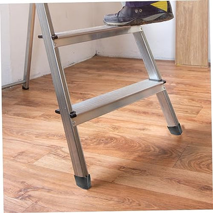 Tofficu 4pcs Non-Slip Rubber Ladder Foot Pads for Home Use Durable Protective Mats to Prevent Slipping Floor Protection for Tiles and Carpets and Stable