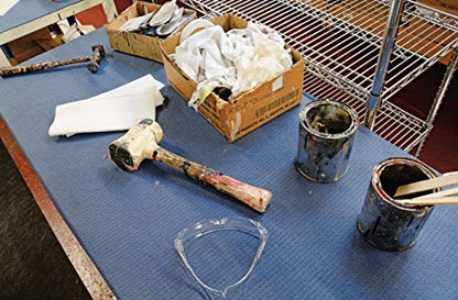 PIG Tool Box, Drawer and Shelf Liner Absorbent Mat with Adhesive Backing - 1 Roll - 50' x 16" Roll - PM50067