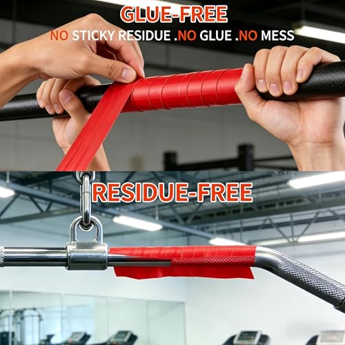 Self-Fusing Silicone Tape – 1" x33' Black/Red/White + 1" x5' Black – High-Heat 500°F, Waterproof, Electrical Insulating – Emergency, Automotive, DIY Repair - color: Red