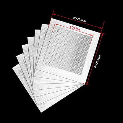 7pcs Drywall Repair Patch, 6" x 6" Drywall Patch Self Adhesive Aluminum Wall Repair Patch Kit - size: 6" x 6", 7 PCS