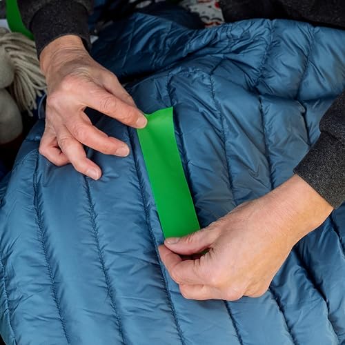 GEAR AID Tenacious Tape 3” x 20” Fabric and Vinyl Gear Repair Tape, Fix Holes and Rips in Puffy Jackets, Rain Gear, Tents, Sleeping Bags and Outdoor Equipment, Blue, 1 Roll - color: Blue, style: 3" × 20" (1 Roll)