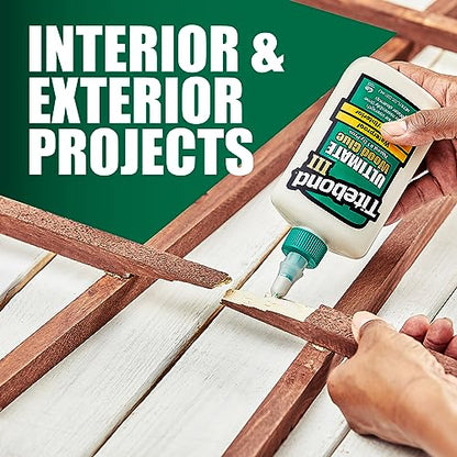 Titebond III Ultimate Wood Glue, 16-Ounces #1414 - size: 16 Ounce