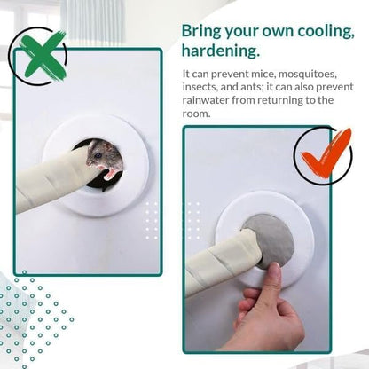 Waterproof Sealant Mastic, 2024 New Seal, Waterproof Repair Sealing Clay, Quick Wall Mending Mud for Drain Connection, for Holes and Gaps Wall Filler (3)