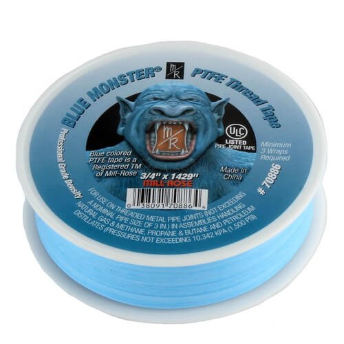 Blue Monster 3/4" PTFE Thread Seal Tape