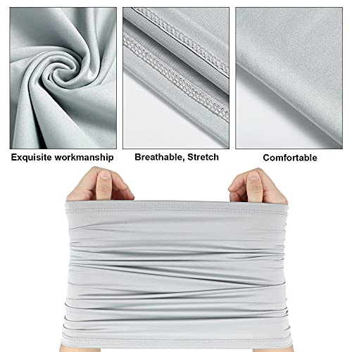 Geyoga Neck Gaiter Bandana Face Mask Summer UV Protection Cooling Breathable Face Mask Neck Scarf Balaclava for Men Women - color: Fresh Colors