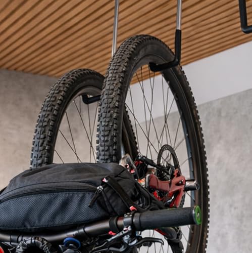 10 Pack Heavy Duty Garage Hooks for Hanging, Bike Hooks for Garage Storage, Large S Hooks Ladder Hanger Rafter Hooks for Garage Storage Organizer
