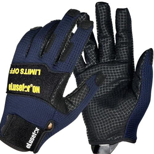 Work Gloves Men - 360°Touchscreen with Patented Wrap-Finger Design - High-Dexterity Grip for Mechanic, Warehouse - size: Small