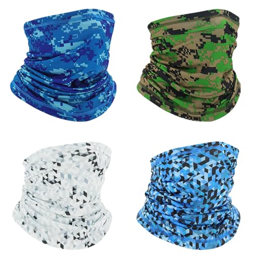 Ezovino Neck Gaiter Face Mask,Sun Cooling Scarf,Balaclava Bandana Cover for Men Women - color: Multicoloured 08