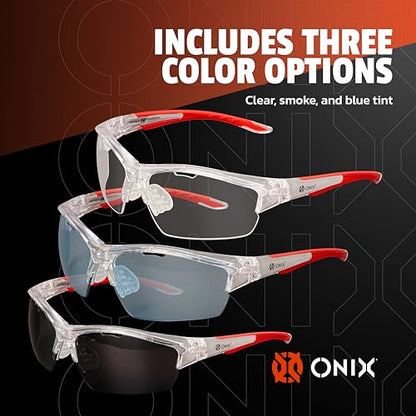 ONIX Pickleball Owl Protective Comfortable Secure Soft and NonSlip Eyewear Modern and Lightweight Design
