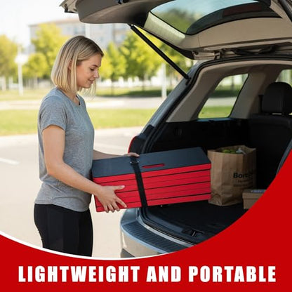 Foldable Mechanic Mat, 46.46''x19.29'' Extra Large Heavy Duty Cushion Pad, Waterproof Mechanics Pad for Ground, Garage, Gardening, Knees Protection, EVA Mechanic Mat for Working Under Car