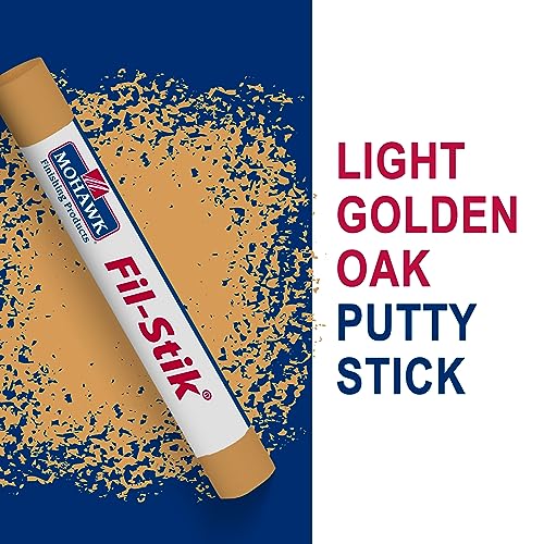 Mohawk Fil-Stik Wax Putty Stick for Wood Repair, Light Golden Oak M230-0415, 1 Count - color: Light Golden Oak