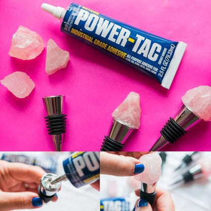 BEACON Power-Tac - The Ultimate All-Purpose Glue with Superior Strength, Low Odor, and Fast 10-Minute Dry Time, 2.5-Ounce - size: 2.5-Ounce, style: 1-Pack