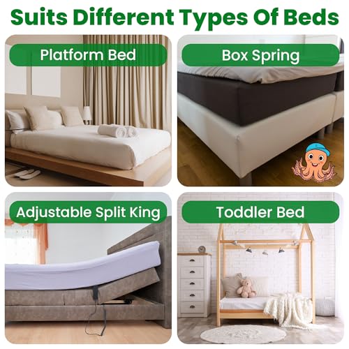 ECOHomes Non Slip Mattress Gripper Pad Stop Mattress, Keep Topper from Sliding - Anti Slip Grip Pads Holder Stop Couch Cushion, Sofa Cushions, Patio & Furniture to Prevent Sliding (Full XL) - size: Full XL