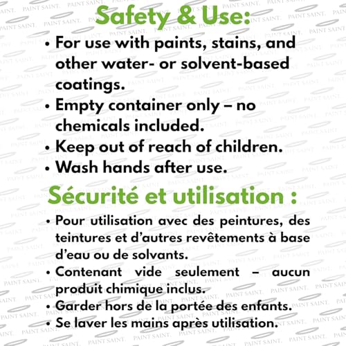 Paint Saint – Airtight Touch Up Paint Container with Built-In Brush | Mess-Free Paint Storage | Quick, Satisfying Touch Ups | Perfect for Homeowners, DIY & Property Managers - size: 1 Count (Pack of 1)