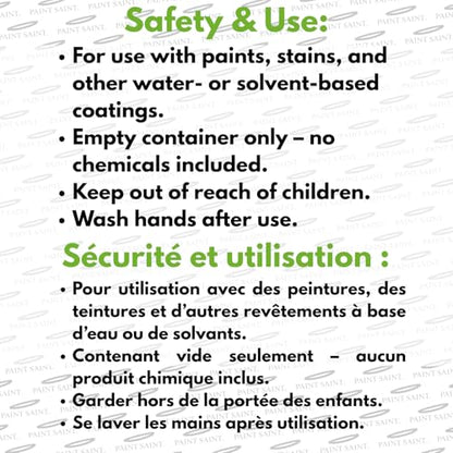 Paint Saint – Airtight Touch Up Paint Container with Built-In Brush | Mess-Free Paint Storage | Quick, Satisfying Touch Ups | Perfect for Homeowners, DIY & Property Managers - size: 1 Count (Pack of 1)