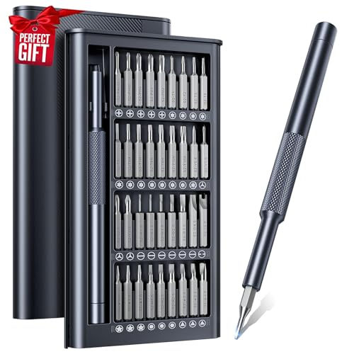 Stocking Stuffers for Men Adults Him, AXTH 37in1 Small Precision Screwdriver Set, Christmas Gifts, Professional Magnetic Mini Repair Tool Kit for Computer, Watch, Laptop, Tiny Electronic - style: 37in1