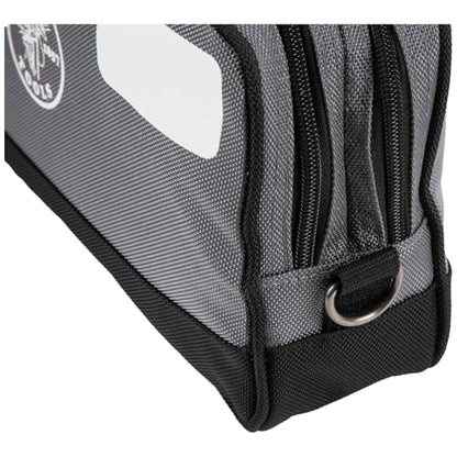 Klein Tools Tool Pouch, Dual Compartments, Heavy-Duty Tool Bag Organizer, Multipurpose Bag