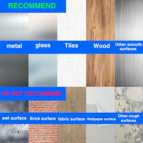 ADY Clear Picture Hanging Strips 40 Pack, Removable Double Sided Tape Damage Free for Wall, Refill Adhesive Strips for Rent Room, Nano Transparent Adhesive Tape for Decor, Poster - size: XL-1in x 4.52in