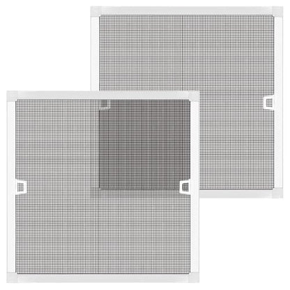 Toocust Window Screens Frame Kit 24 Square, Heavy-Duty Aluminum Window Screen, High-Visibility Durable Mesh, Easy Repair/Reinstall for Windows & Patio Doors, Multi-Size Options-2 Pack - size: 24*24 2pack