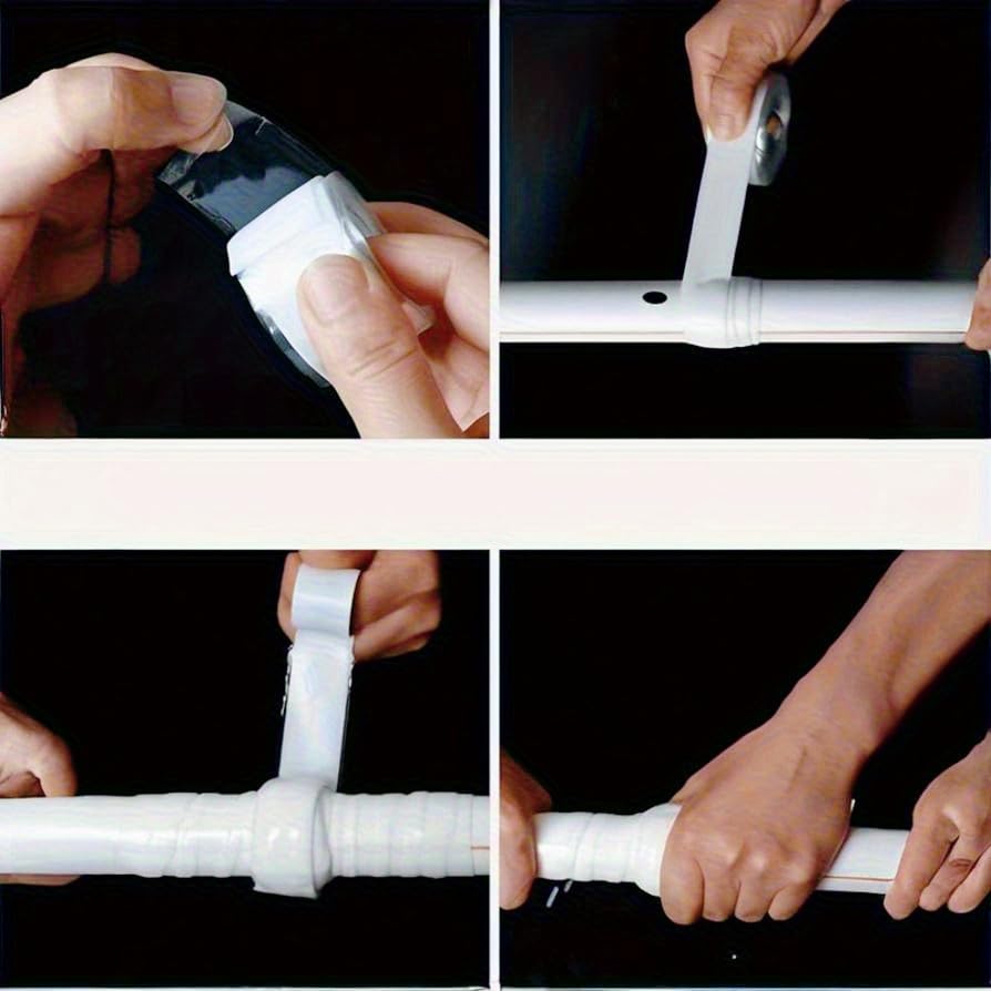 1 Roll Self-Fusing Silicone Tape - Instant Leak Repair, Heavy-Duty Waterproof Sealant for PVC/Glass/Metal/Stone, High-Temp Resistant (Tool/Glue-Free)