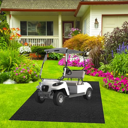 Oil Spill Mat, Garage Floor Mat for Under Car, Absorbent Oil Pad Waterproof Backing Protects Floor - size: 8'2"*19'7"