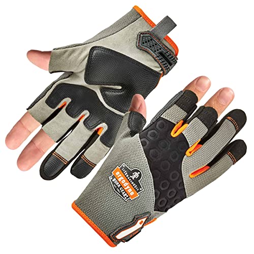ProFlex 720 Framer Work Glove, High Dexterity, Padded Palm, XX-Large,Gray - size: 2X-Large (Pack of 1)
