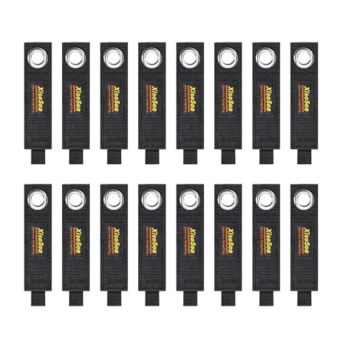 Heavy Duty Storage Straps, Cord Wrap Keeper for Cords, Hoses, Rope, RV, Boat, Garage Organization (NO2-16pcs) - size: NO2-16pcs