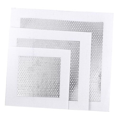 jojofuny 3pcs Self-Adhesive Wall Repair Patch Kit for Quick Drywall Hole Mending Mesh Patches for Wall Repair