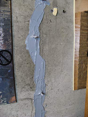 40ft Polyurethane Foundation Wall Crack Repair Kit, Concrete Crack Filler Basement Wall Injection System, Stops Water Leaks, Poxy Paste Surface Sealer, Basement Waterproofing & Foundation Leak Repair