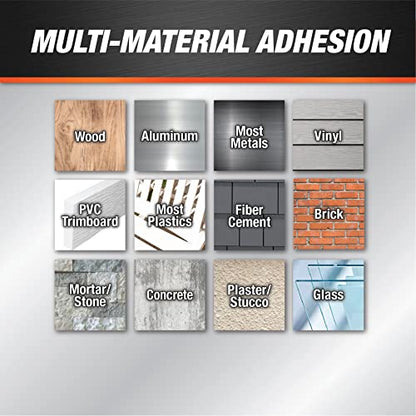 DAP Dynaflex Ultra Advanced Exterior Sealant, Iron Gray, 10.1 Oz (7079818215) (Pack of 6) - color: Iron Gray, size: 10.1 oz (Pack of 6)