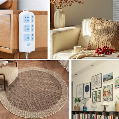 Ultra-Thin Heavy Duty Double Sided Tape - 1 Inch x 66 Feet, Clear Strong Two Sided Stick Mounting Tape for Walls, Woodworking, Crafts, Poster, Arts, Rug Fixed, Scrapbook, Curtains, No Residue - size: 1Inch x 66Feet