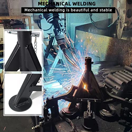 BESTOOL RV Supports Stabilizer Jacks, Travel Trailer Stabilizer Jacks Camper Jack Stands from 17.3" to 30." 5Ton /12000 lbs Capacity, 2PC - color: Black-Standard RV stabilizer jacks/2PC