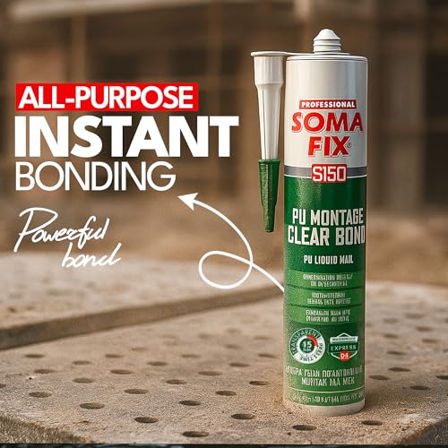 Liquid Nail - Multi Purpose Mounting & Construction Adhesive, Super Glue for Brick, Stone, Ceramic, Tile, Metal, Iron & Steel - Weatherproof + Heat Resistant - 10.5 fl.oz (Outdoors) - style: Outdoors