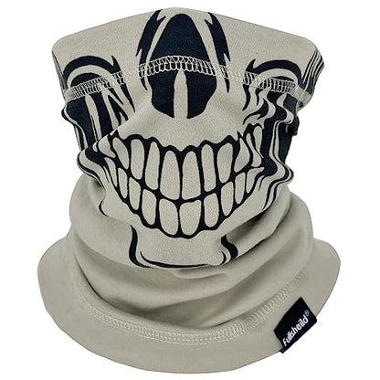 Fullsheild FR Flame Resistant Face Mask Full Cover Neck Gaiter Snood for Welding Hunting Army Military Working - color: Skull