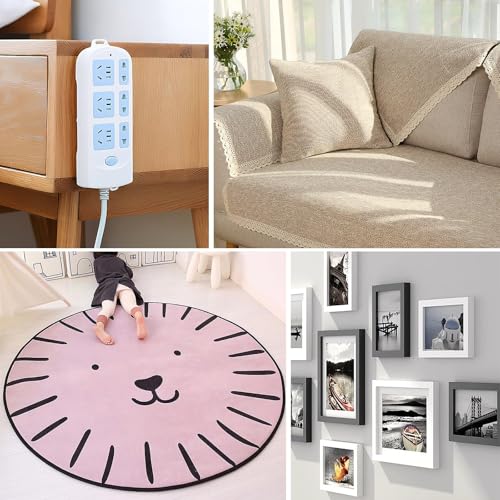 Ultra-Thin Clear Double Sided Tape Heavy Duty 2Inch X 66Feet Two Sides Strong Stick Mounting Adhesive Tape For Rug Fixed,DIY Crafts,Poster,Arts,Fixed Clothes,Paste Photo,Scrapbook,Gift Wrap,Woodworker - size: 2Inch x 66Feet