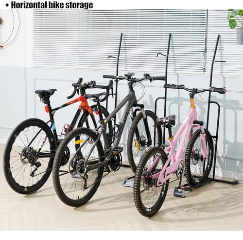 PHUNAYA Bike Stand,Vertical Bike Rack For Indoor Bike Storage,Upright Bicycle Stand Floor. (StyleA-2pack) - style: StyleA-2pack
